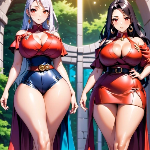 Elizabeth and Alicia