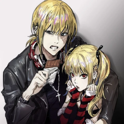Misa and Mello brothers.