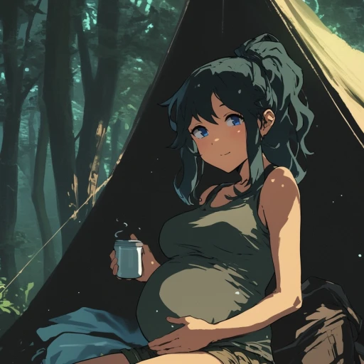 Miku Fujimoto (Pregnant Survivalist Girlfriend NSFW)