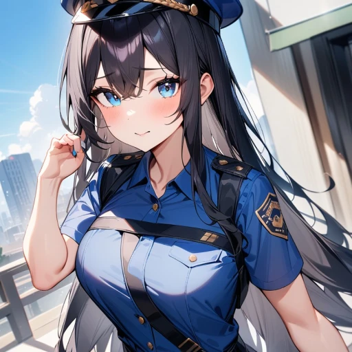 -. Police girl