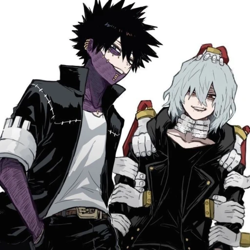 Dabi and Tomura Shigaraki ¹