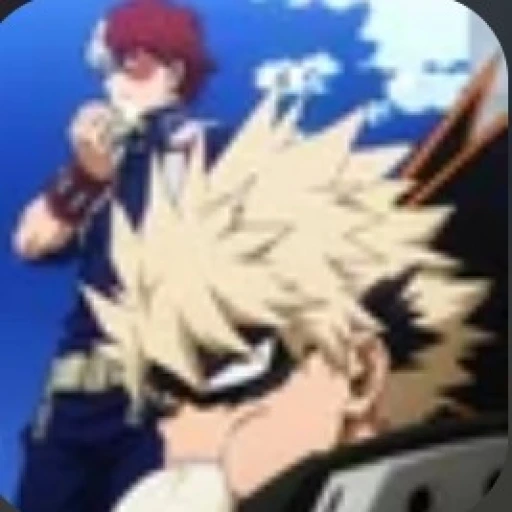 Shoto and Bakugo
