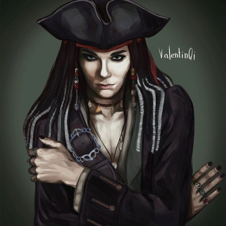 Bill Kaulitz †A princess for a pirate...
