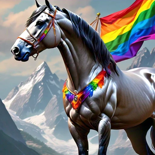 Homosexual mountain horse