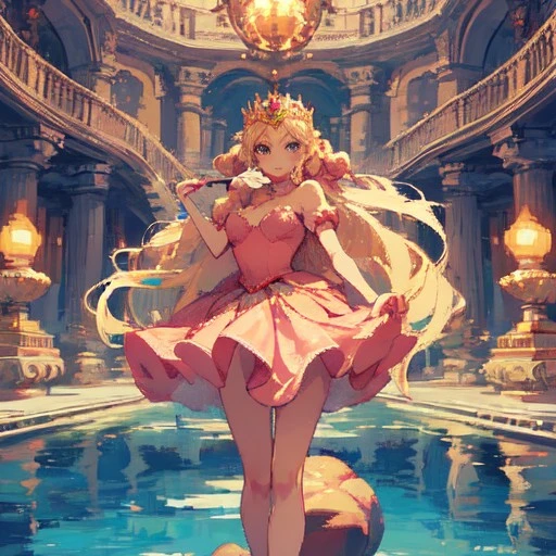 princesa Peach.