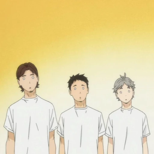Azumane, Daichi and Sugawara