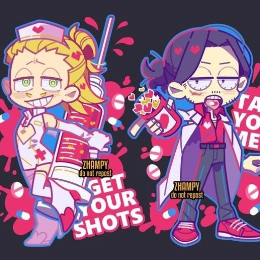 Shota Aizawa and Hizashi Yamada