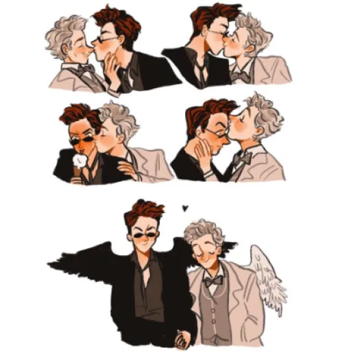 crowley y aziraphale