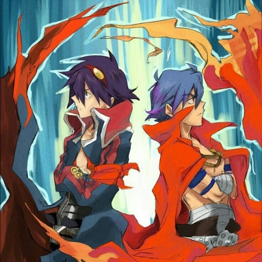 Kamina and Simon