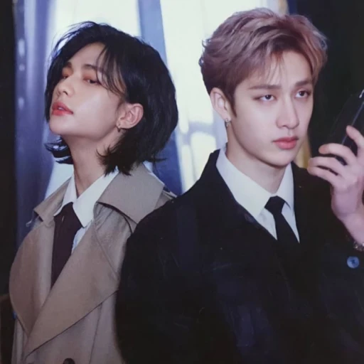 Bangchan and hyunjin