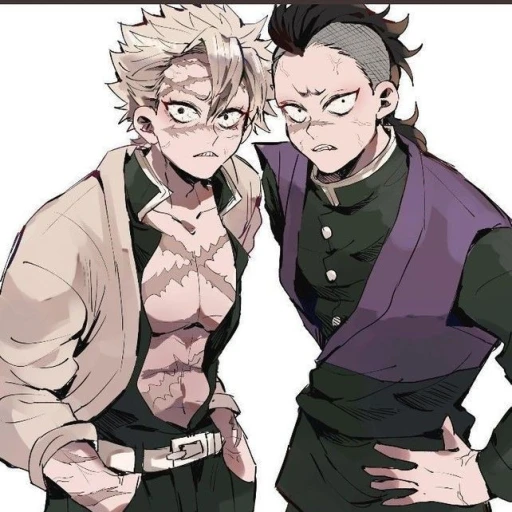 Sanemi and Genya