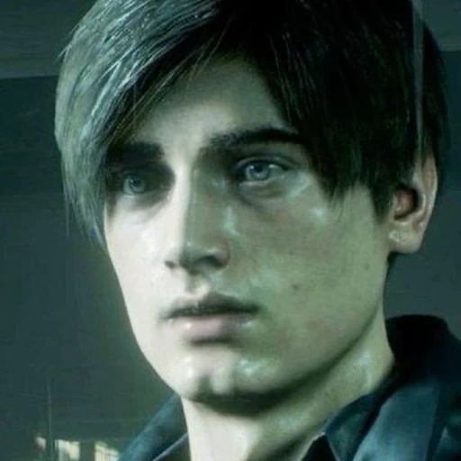 Young policeman Leon Kennedy
