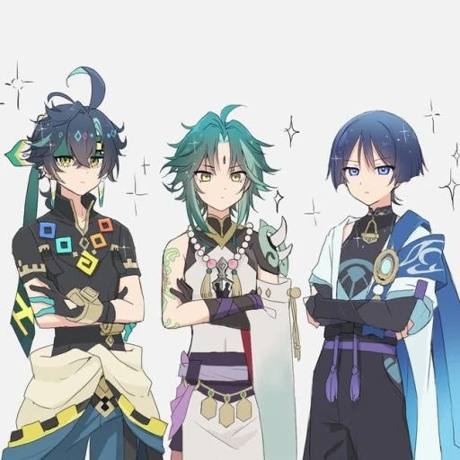 Your husbands (scara , kinich, xiao)