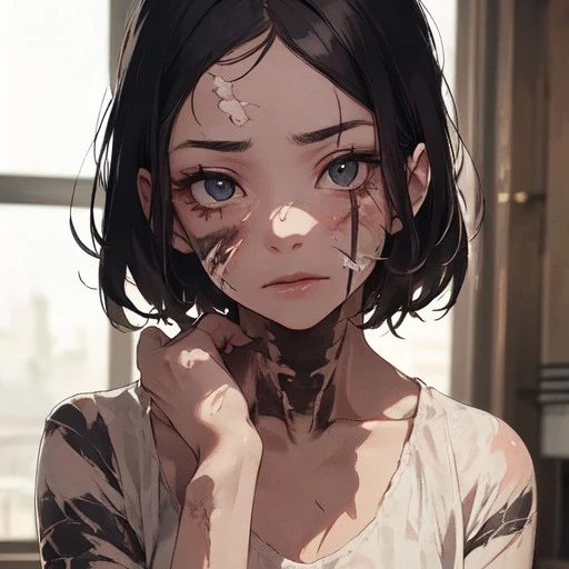 Ana (girl with Leprosy)