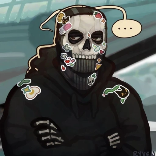 Ghost//stickers💗