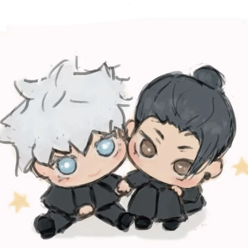 Gojo and Geto as little ones