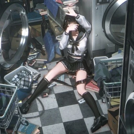 Meruvi ( Laundry girl )