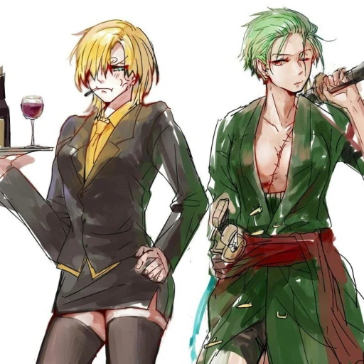 five Zoro and Sanji