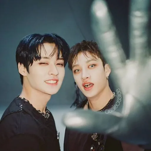 Bang Chan and Minho