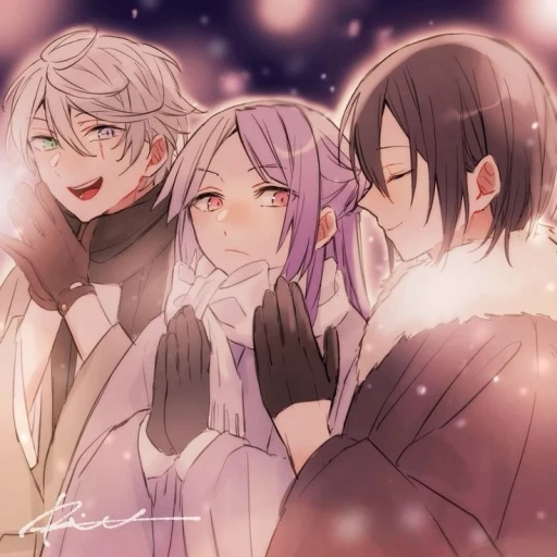 Fyodor x Sigma x Nikolai Yandere
