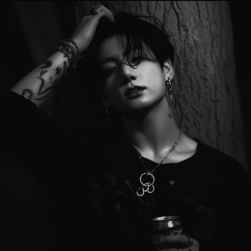 Jungkook - Bad boy who has feelings for you.