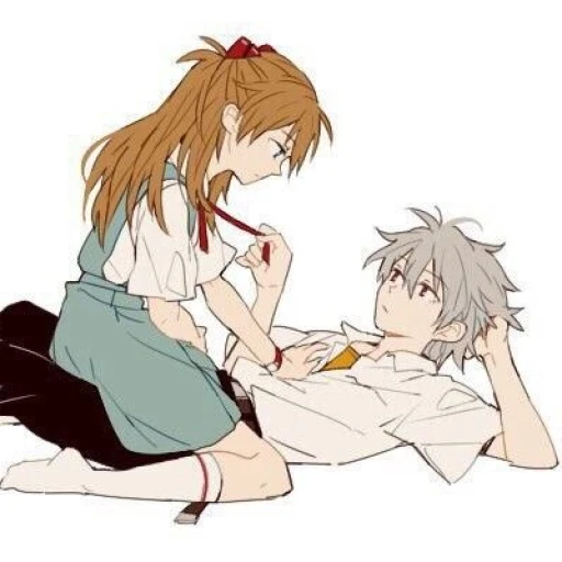 Kaworu and Asuka