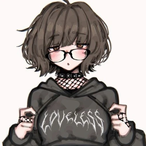 Shy Gothic Girl (Abby)