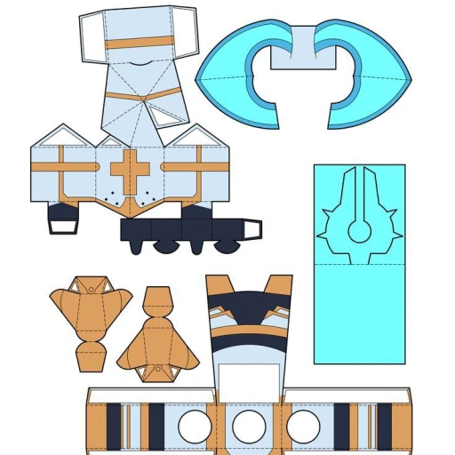 Gabriel papercraft