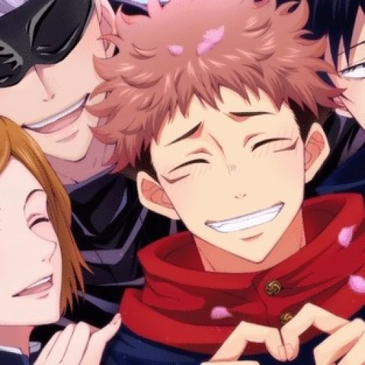 Sleepover~ (Gojo, Yuji, Nobara, Megumi.)