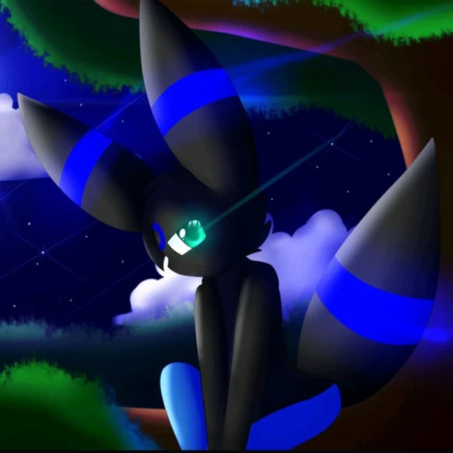 umbreon blue neon