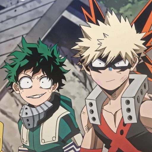 ~«//bakugo and deku//»~