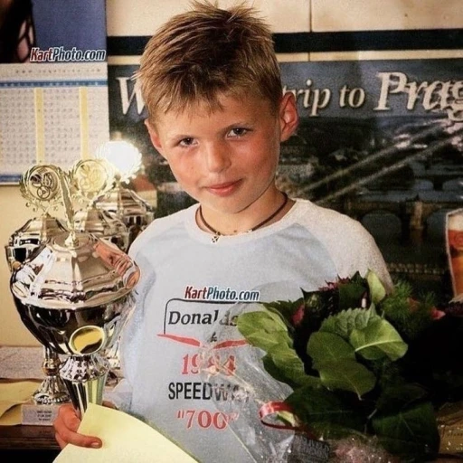 Young Max Verstappen