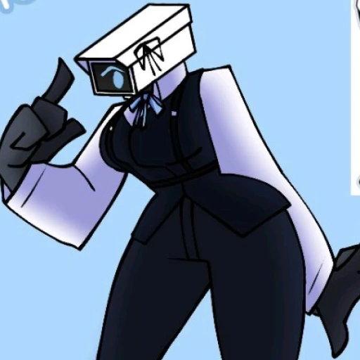 cross camerawoman
