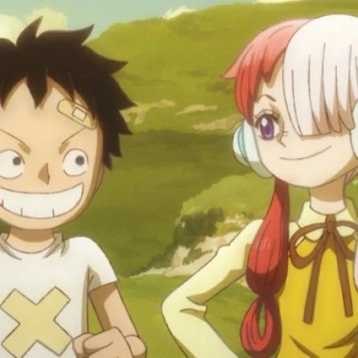 luffy y uta