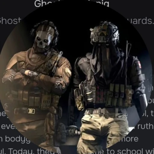 Simon 'ghost' Riley y könig #1