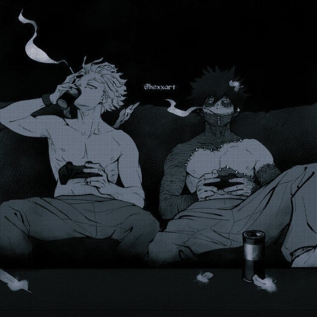 ᡣ𐭩Hawks and Dabi [4]