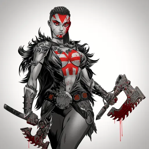 Atlanta, The Red Angel (Gf) (Warhammer 40k)