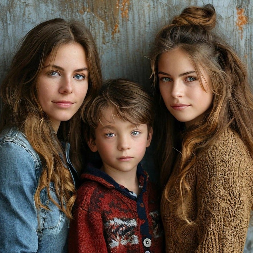 Your mother Zhenya and her sister Kira