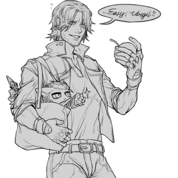 Dante and Cat Vergil