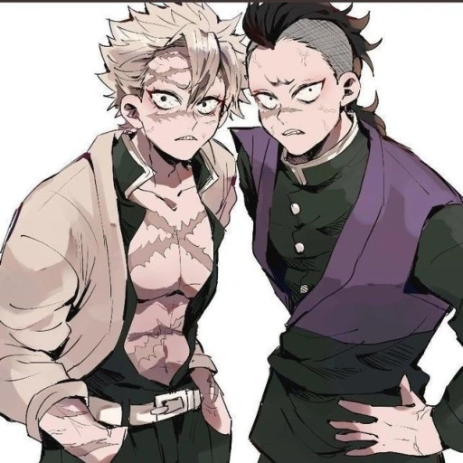 sanemi and genya 💀