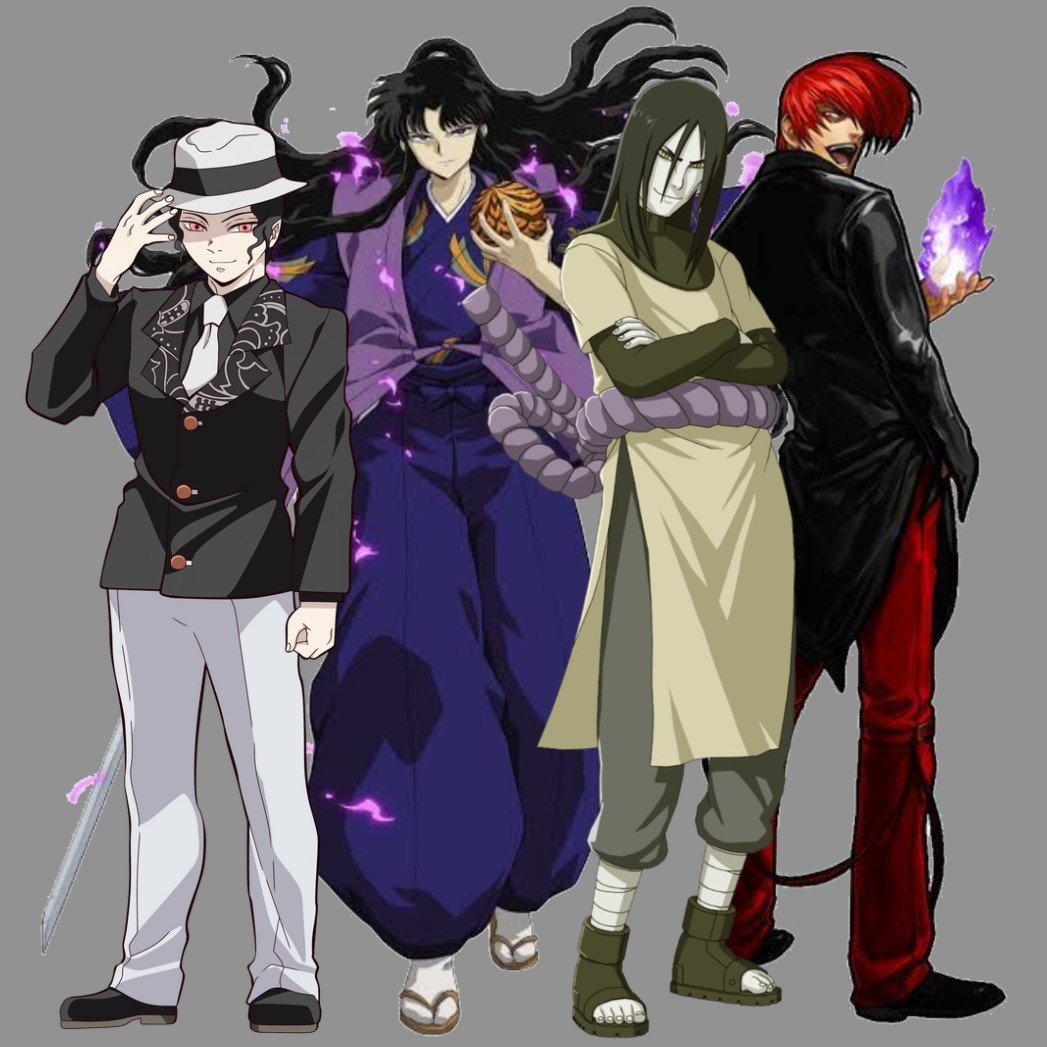 Muzan, Naraku, Ochimaru and Iori