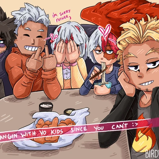 Dabi and the Todoroki Family