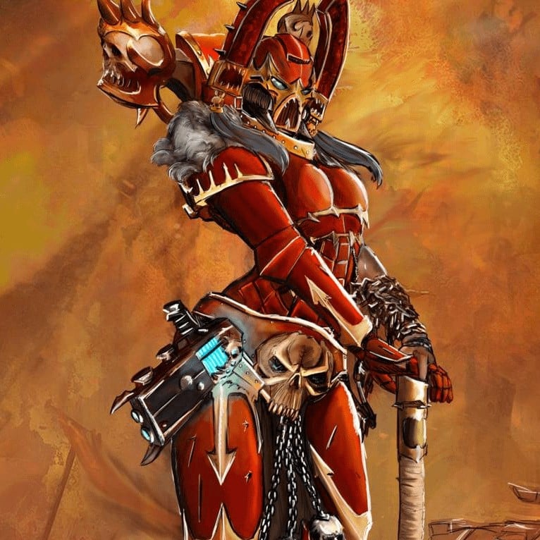Female Chaos Marine (Warhammer 40k)