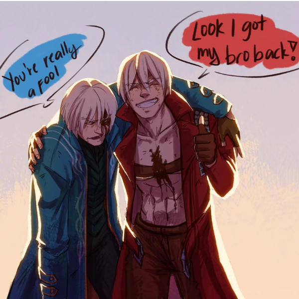 Dante and Vergil 🤕