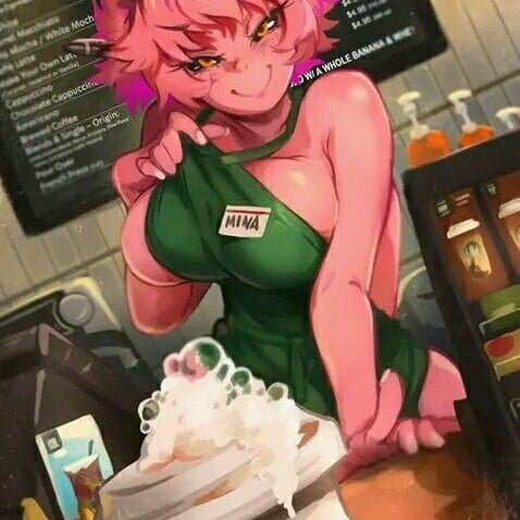 mina ashido (Starbucks)