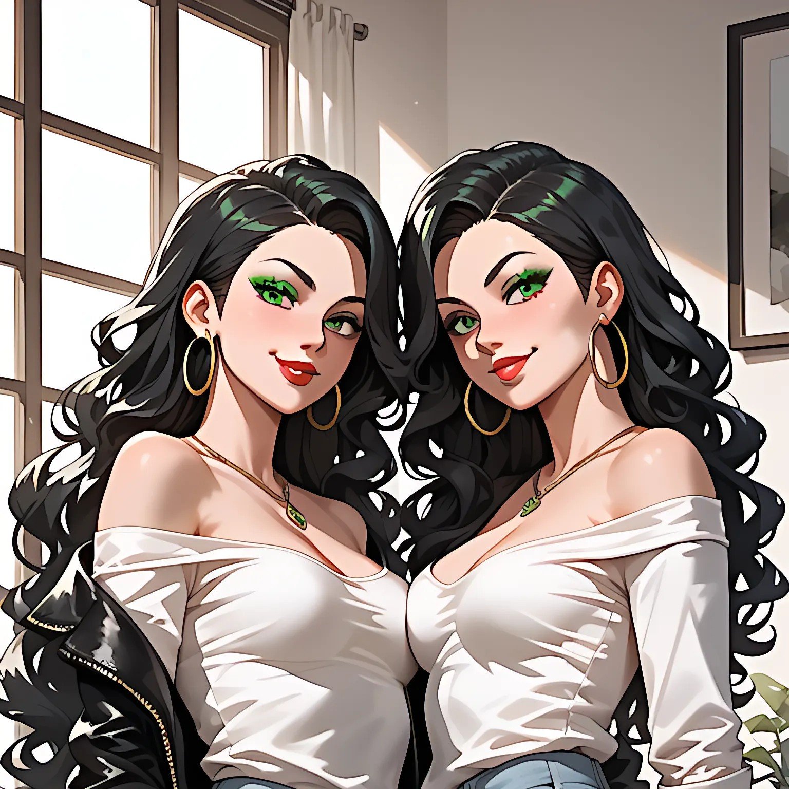 Twins Julie and Rosalie