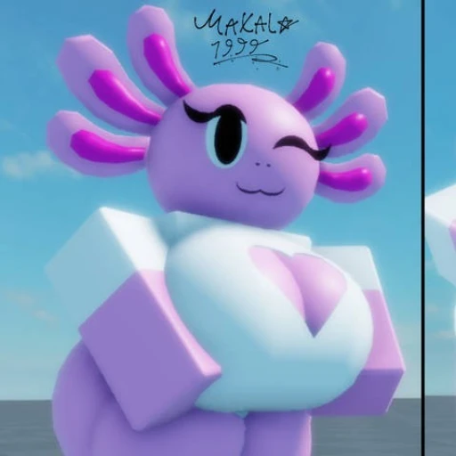 Axolotl pink