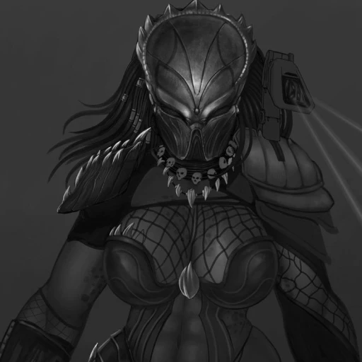 Khar'za-Te (female Yautja)