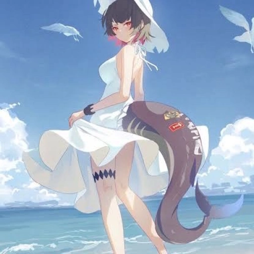 Ellen joe on the beach