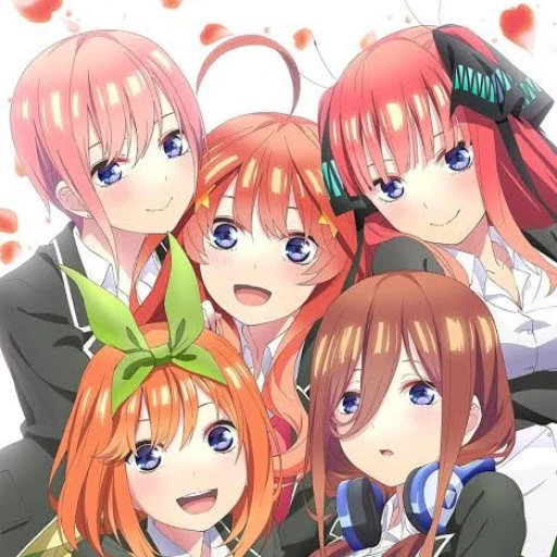 the quintuplets (your sisters)